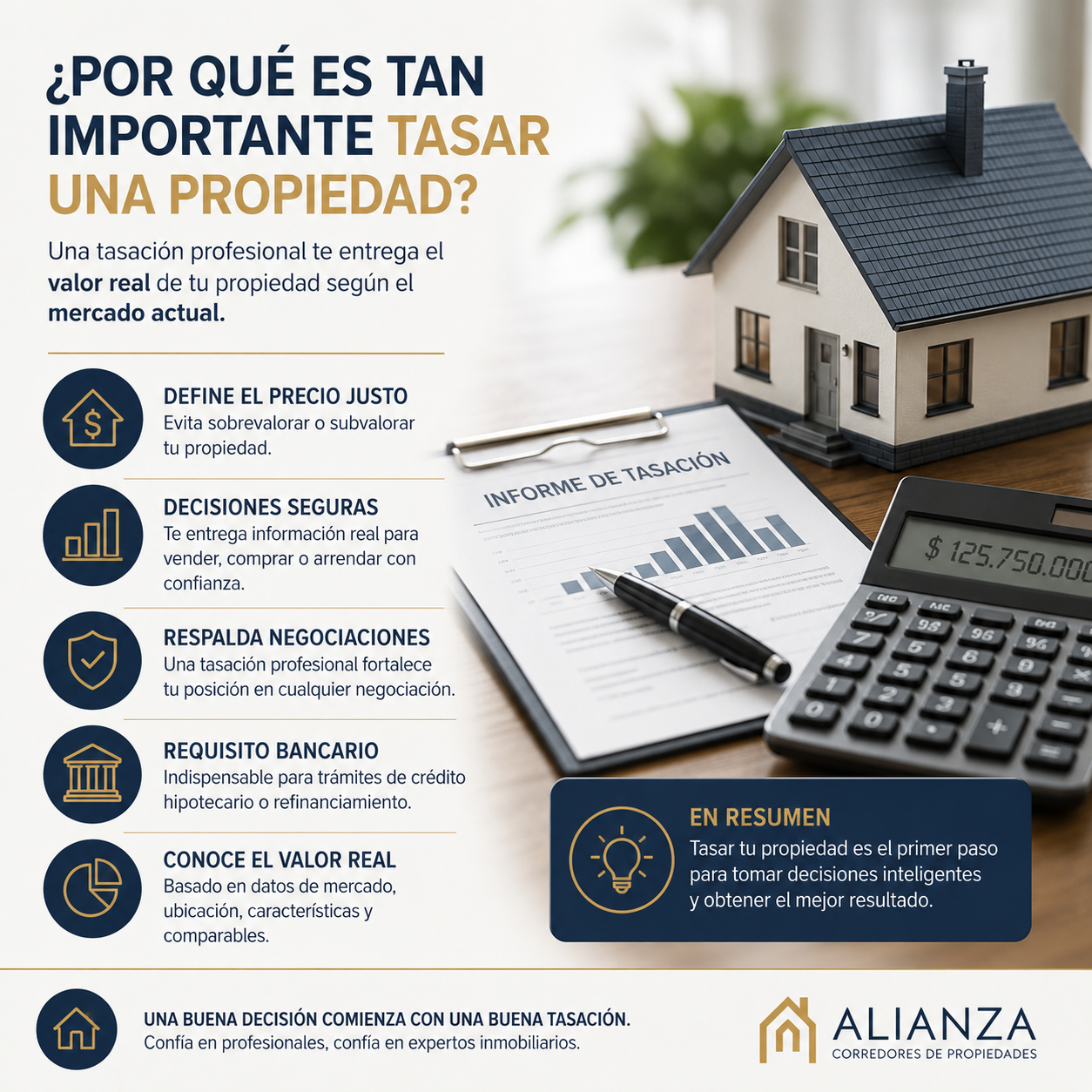 La importancia de tasar tu propiedad correctamente
